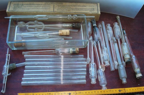 Konvolut butyrometer und - butyrometer,
