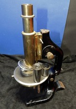 Reichert Messing Mikroskop zum