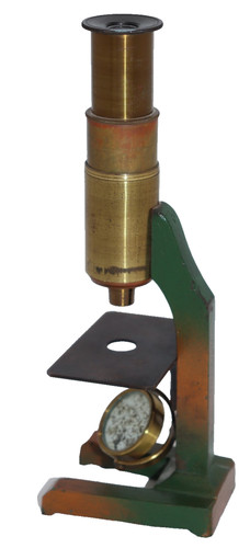 Antikes messing mikroskop - antikes,