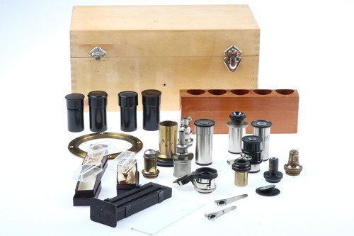 Zeiss jena microskop set - zeiss,