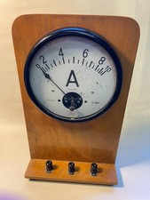 Antikes großes Amperemeter